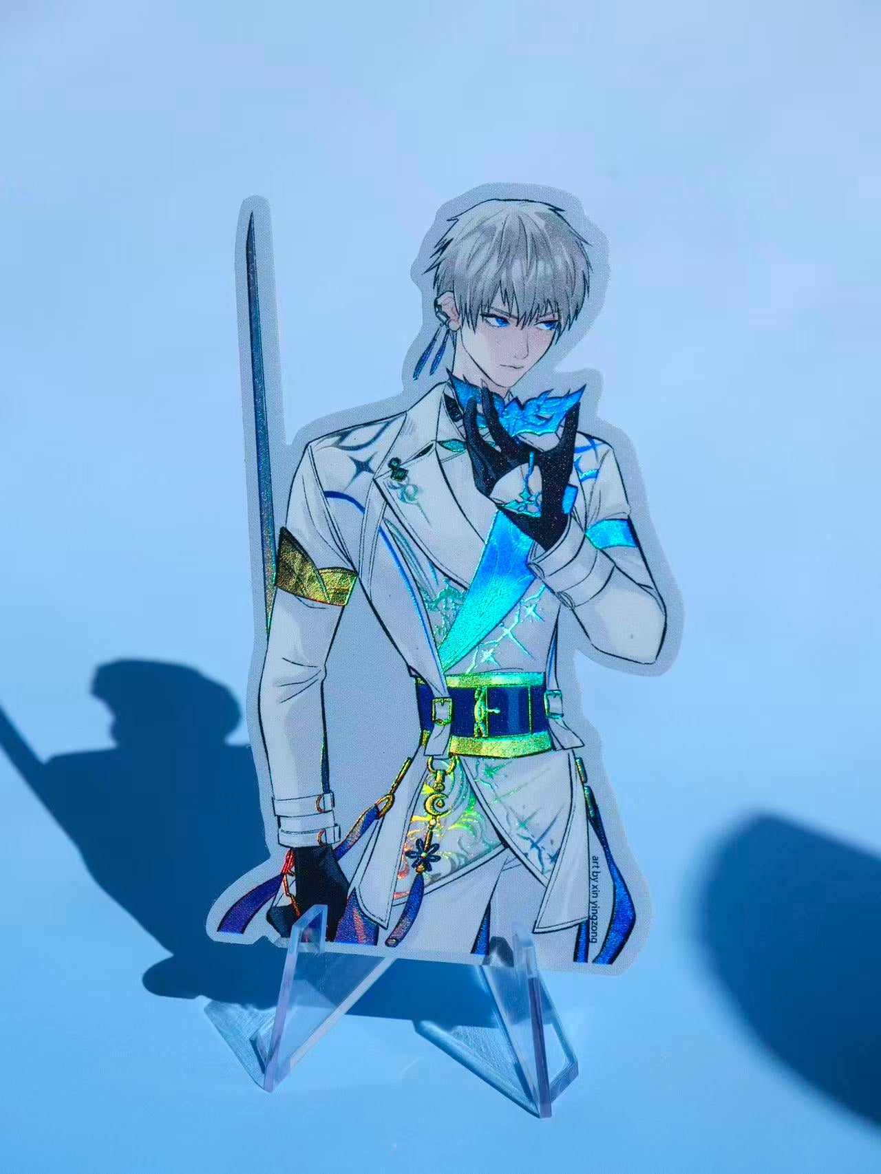 LADS holographic sticker: Xavier