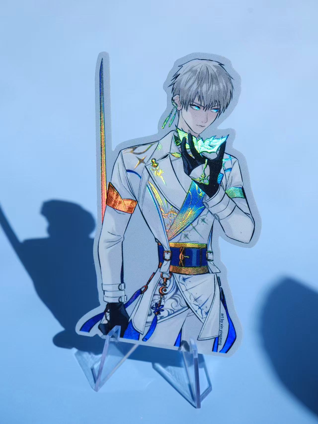 LADS holographic sticker: Xavier