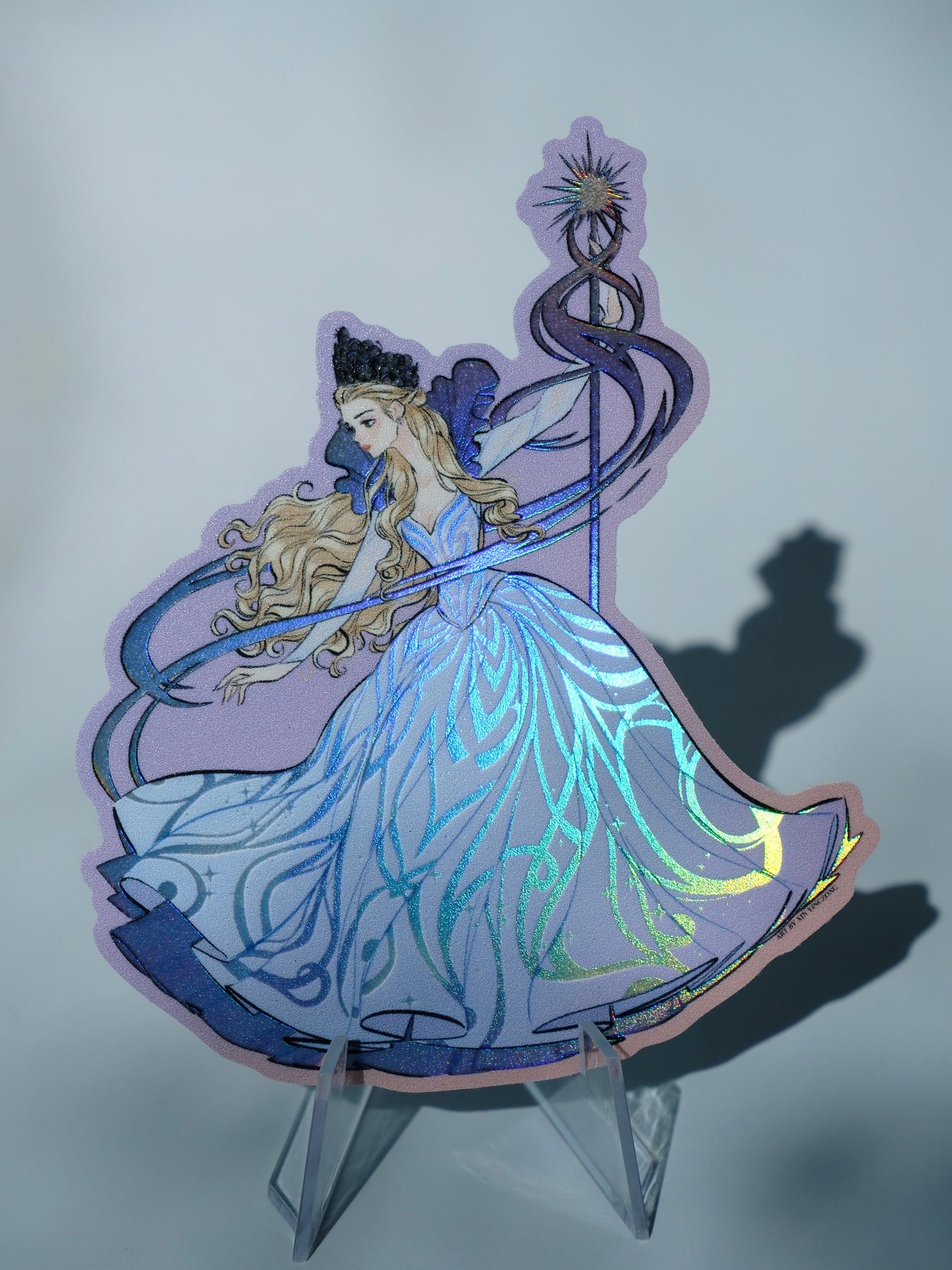 Wicked 2 Glinda holographic sticker