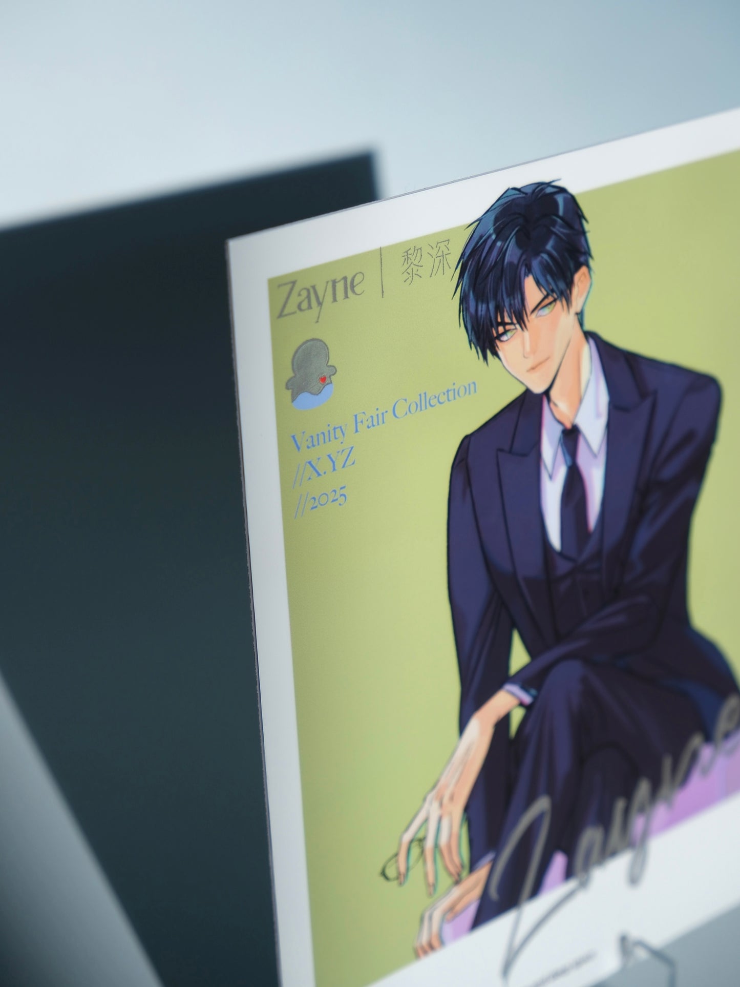 LADS polaroid photocard - Black Tie Zayne