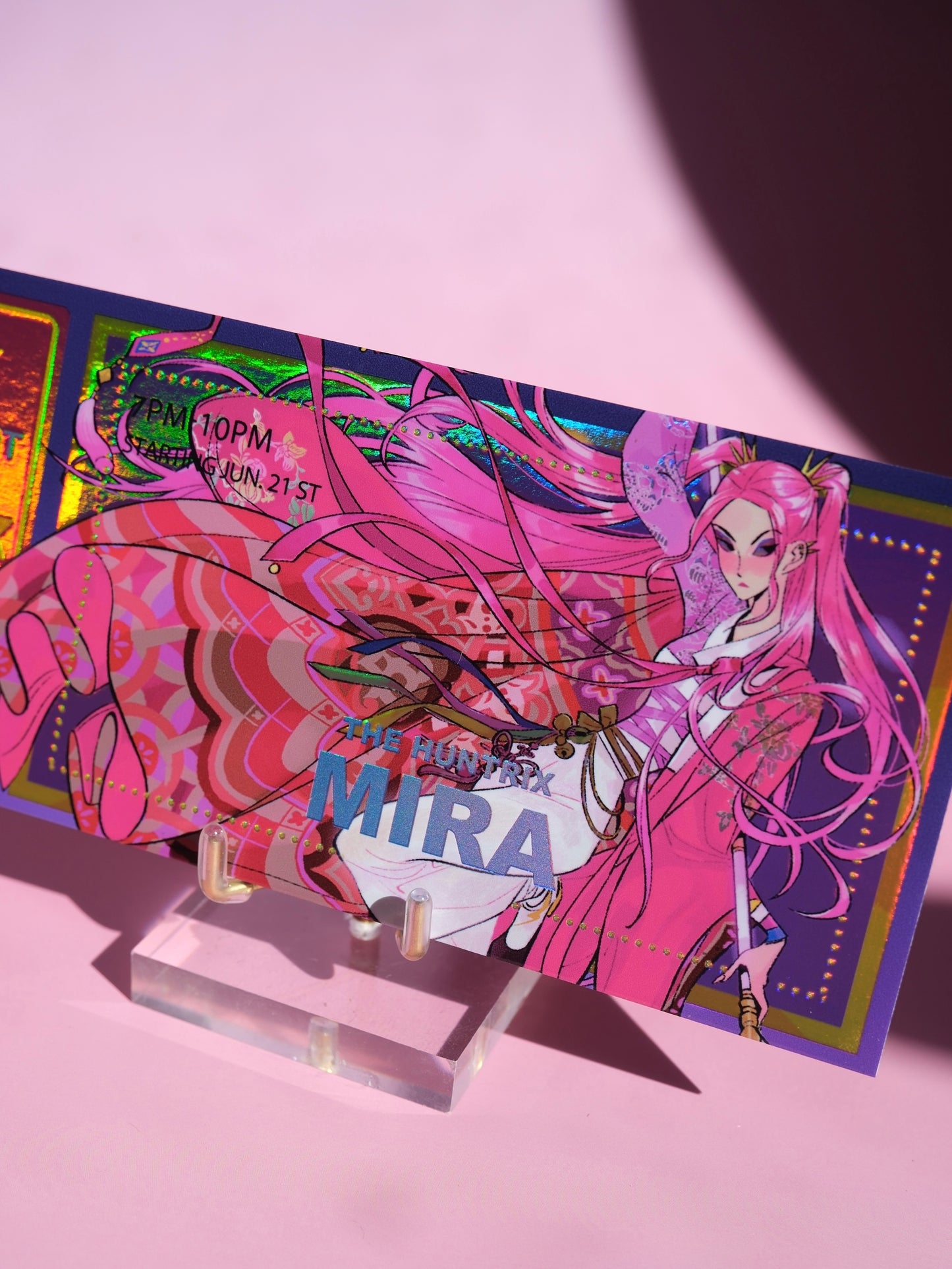 Ticket print - Kpop Demon Hunters Mira