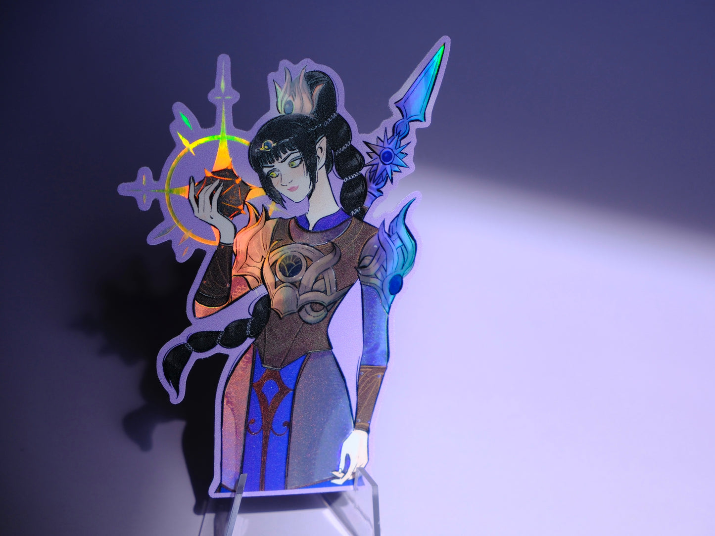 BG3 holographic sticker: Shadowheart