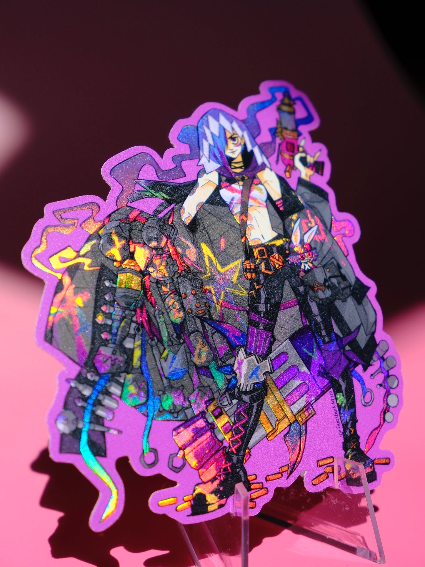 Arcane holographic sticker: Final Jinx