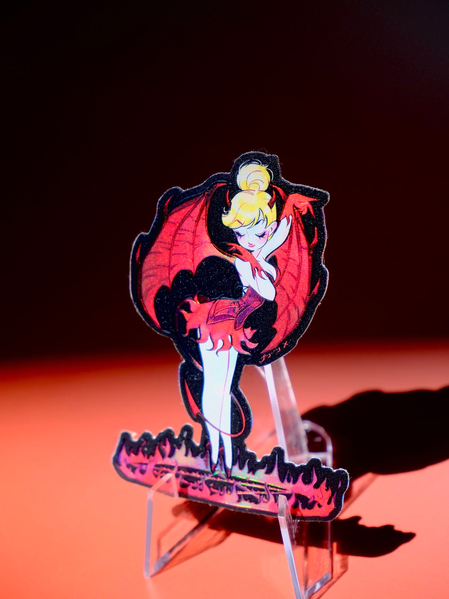 Bad Girls Club holographic sticker: Tinkerhell