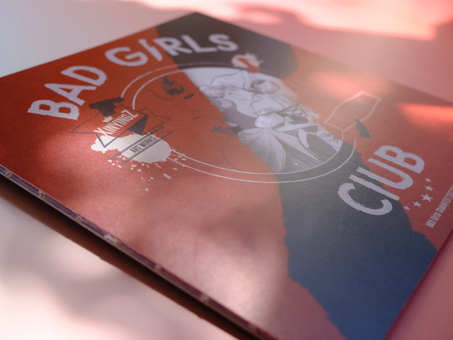 "BAD CIRLS CLUB" art book, 8 x 8", by Yingzong Xin