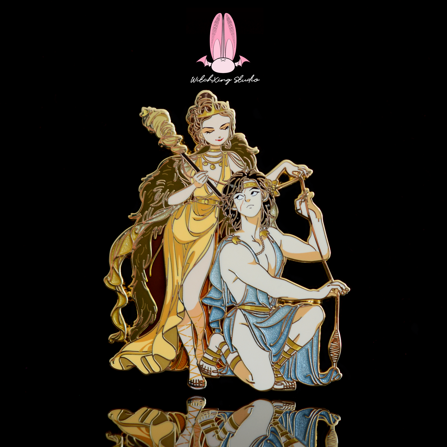 *SHOP DROP* Reylo "Hercules and Omphale" enamel pin