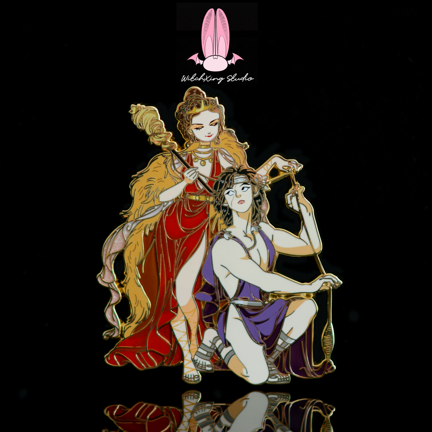 *SHOP DROP* Reylo "Hercules and Omphale" enamel pin