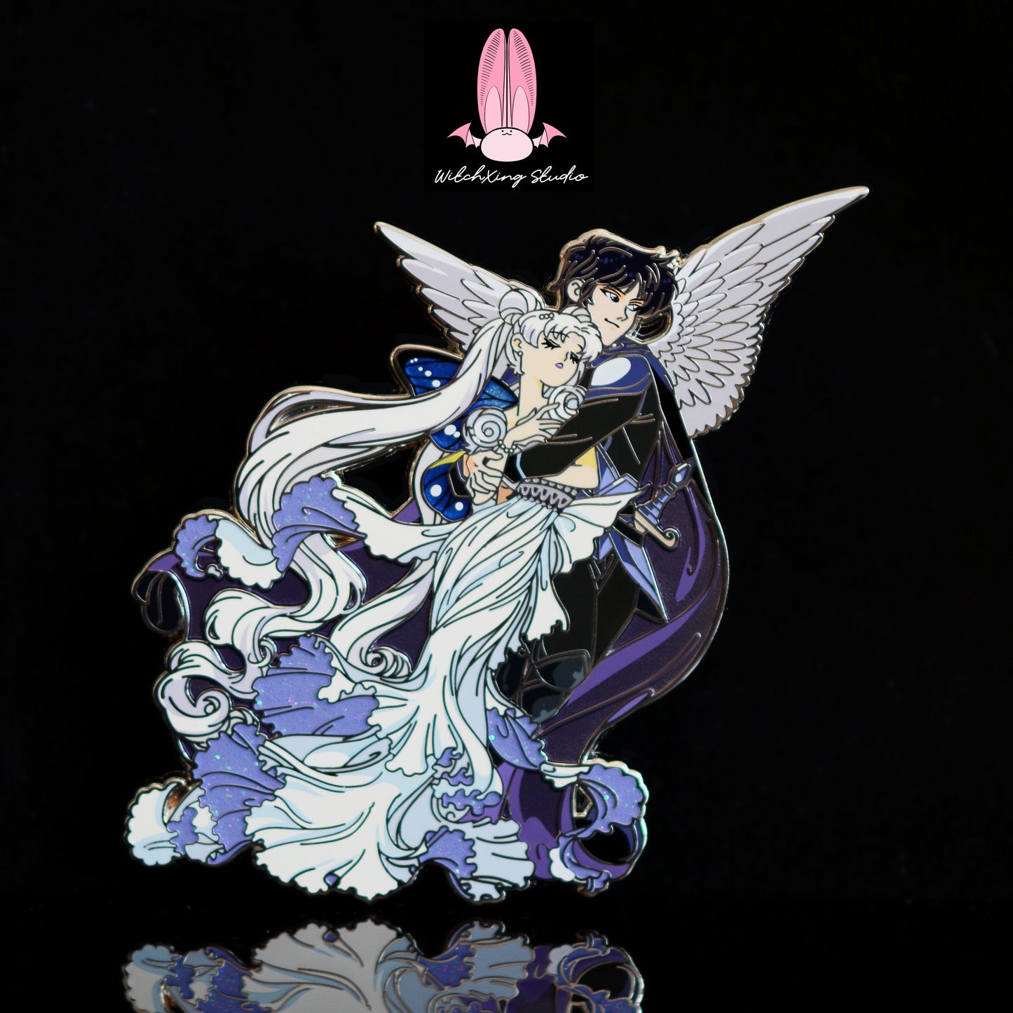 *SHOP DROP* Sailor Moon "Serena and Darien" enamel pin 2 variants