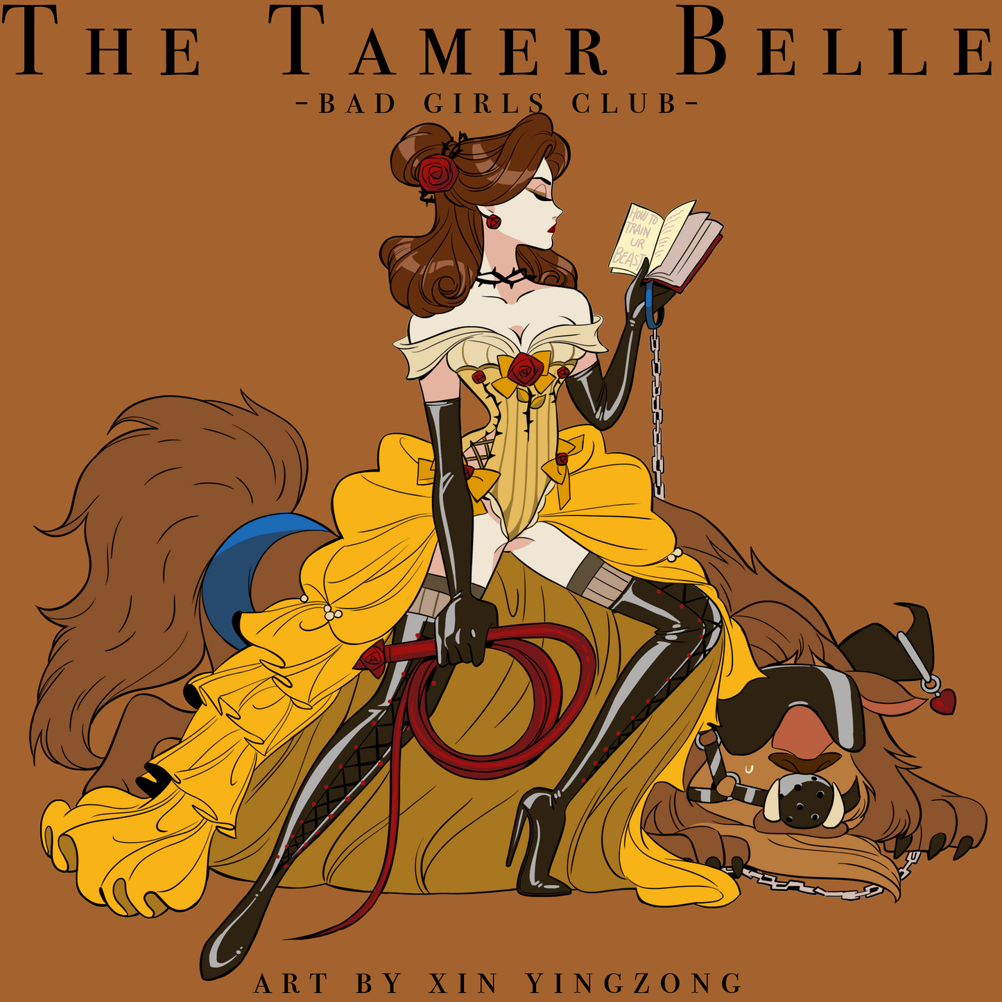 *PRE-SALE* Bad Girl Club "the Tamer Belle" enamel pin 2 variants