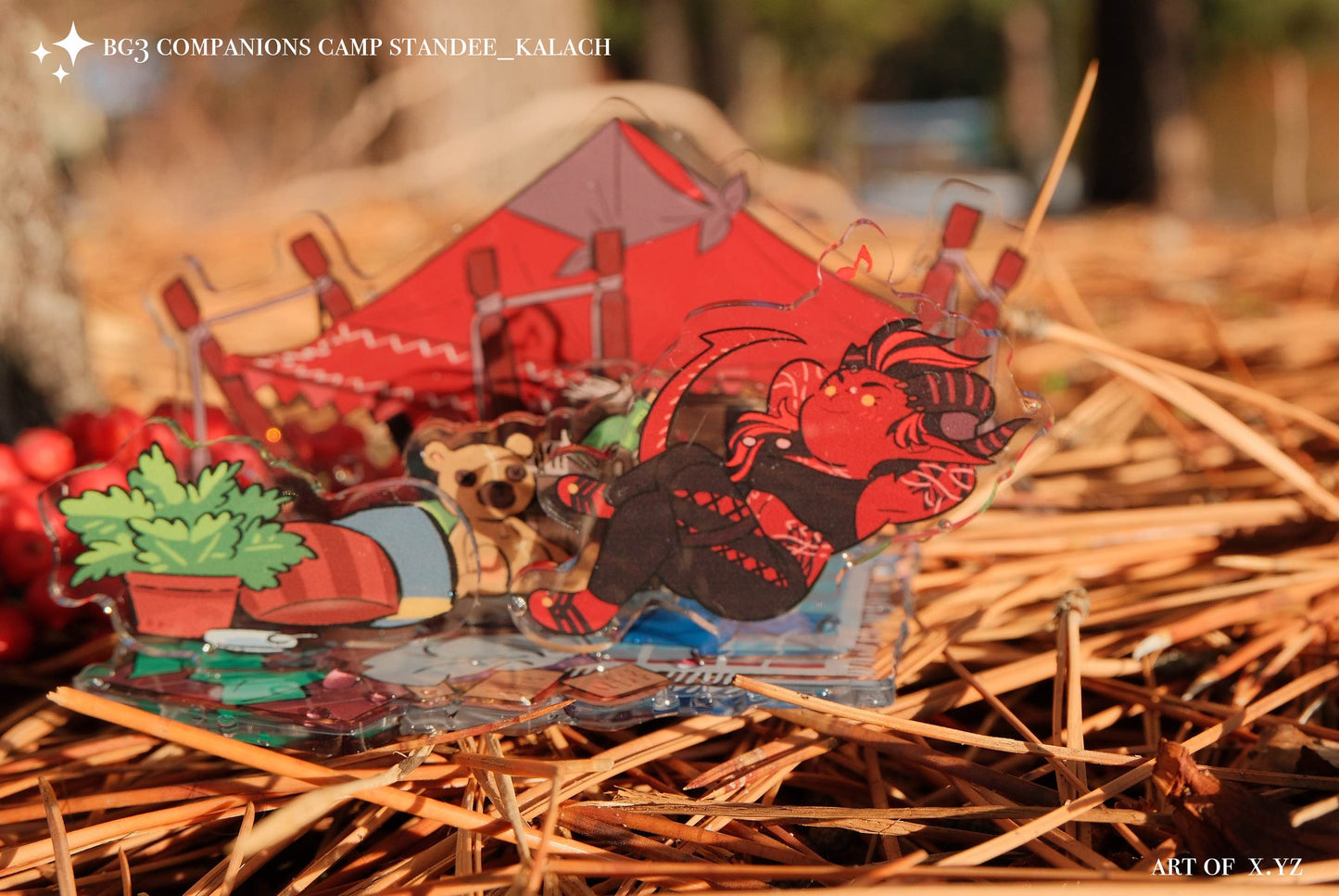 *Acrylic Standee* *Baldur's Gate 3 camp series* Karlach