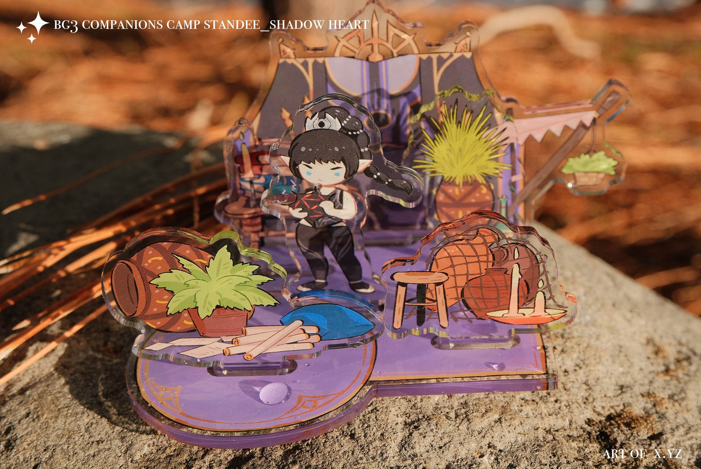 *Acrylic Standee* *Baldur's Gate 3 camp series* Shadowheart