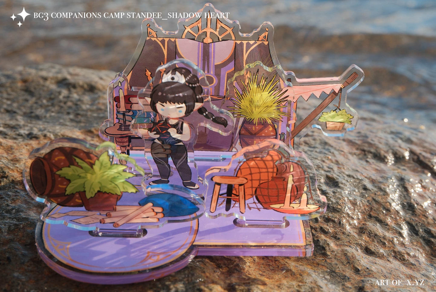 *Acrylic Standee* *Baldur's Gate 3 camp series* Shadowheart