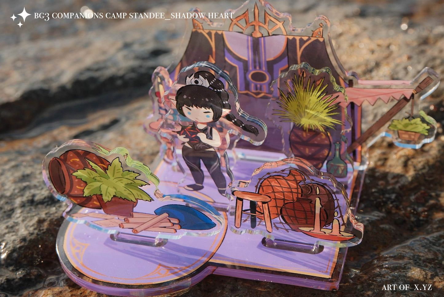 *Acrylic Standee* *Baldur's Gate 3 camp series* Shadowheart