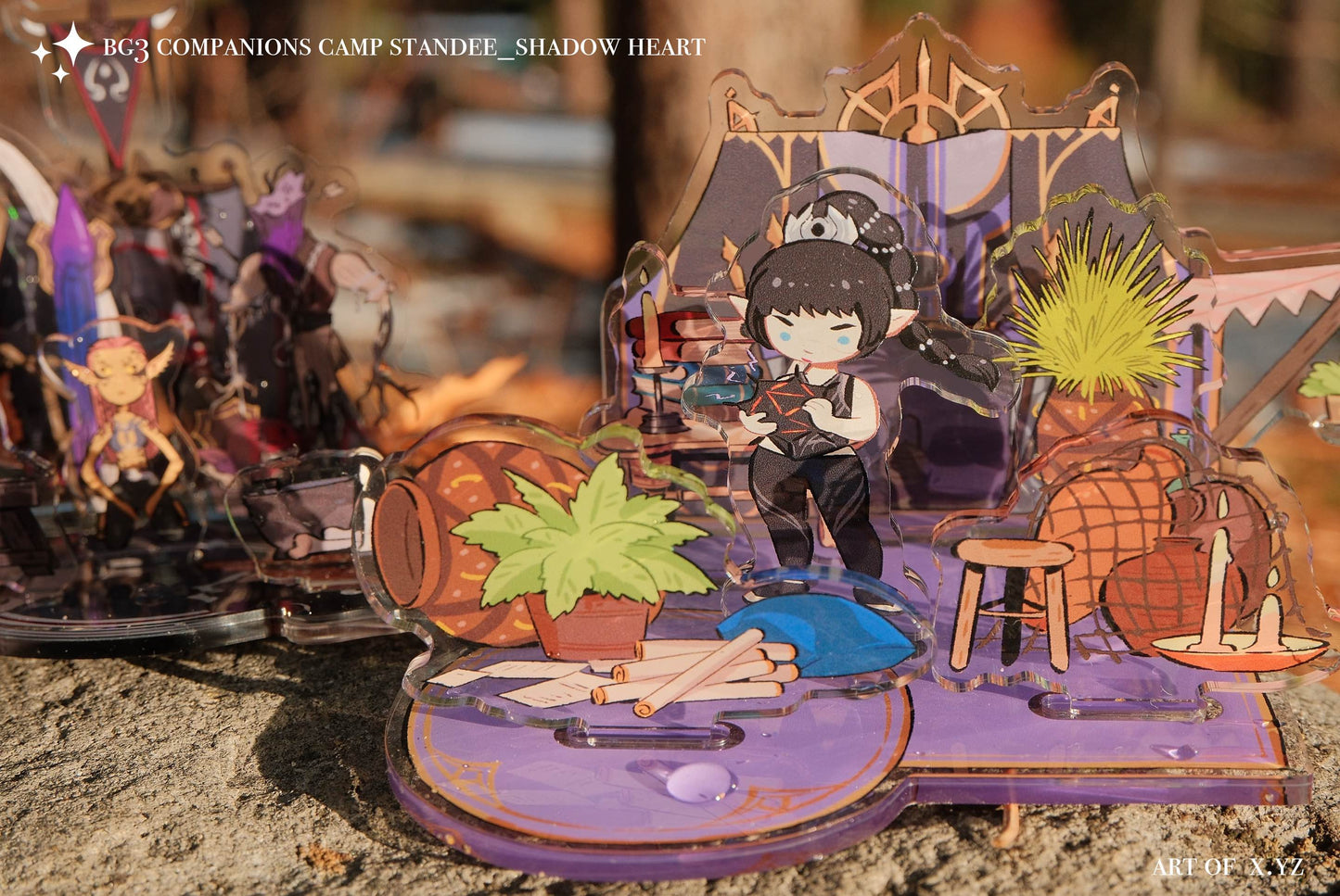 *Acrylic Standee* *Baldur's Gate 3 camp series* Shadowheart