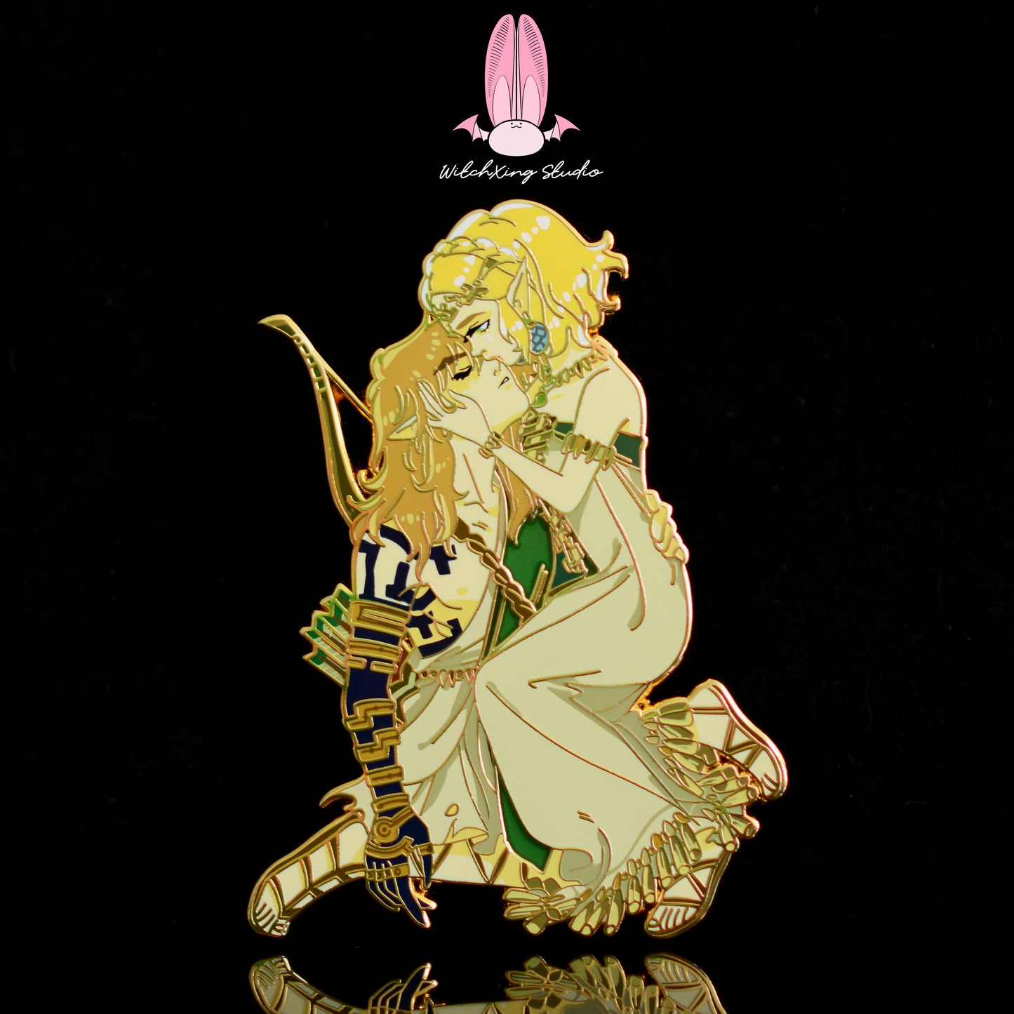 *SHOP DROP* tloz: totk Link and Zelda enamel pin 2 variants