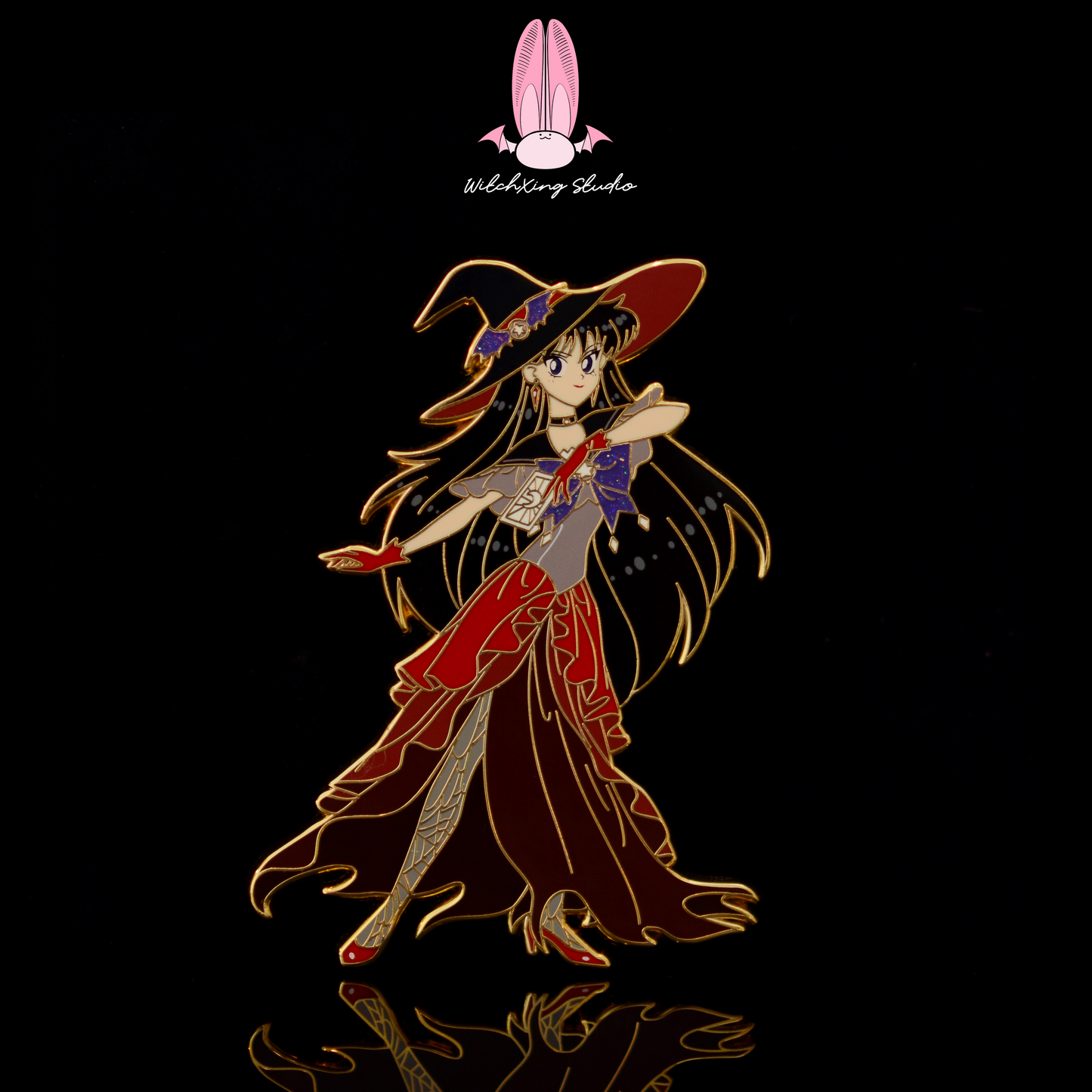 *In-stock* Sailor moon Witch series_Rei enamel pin