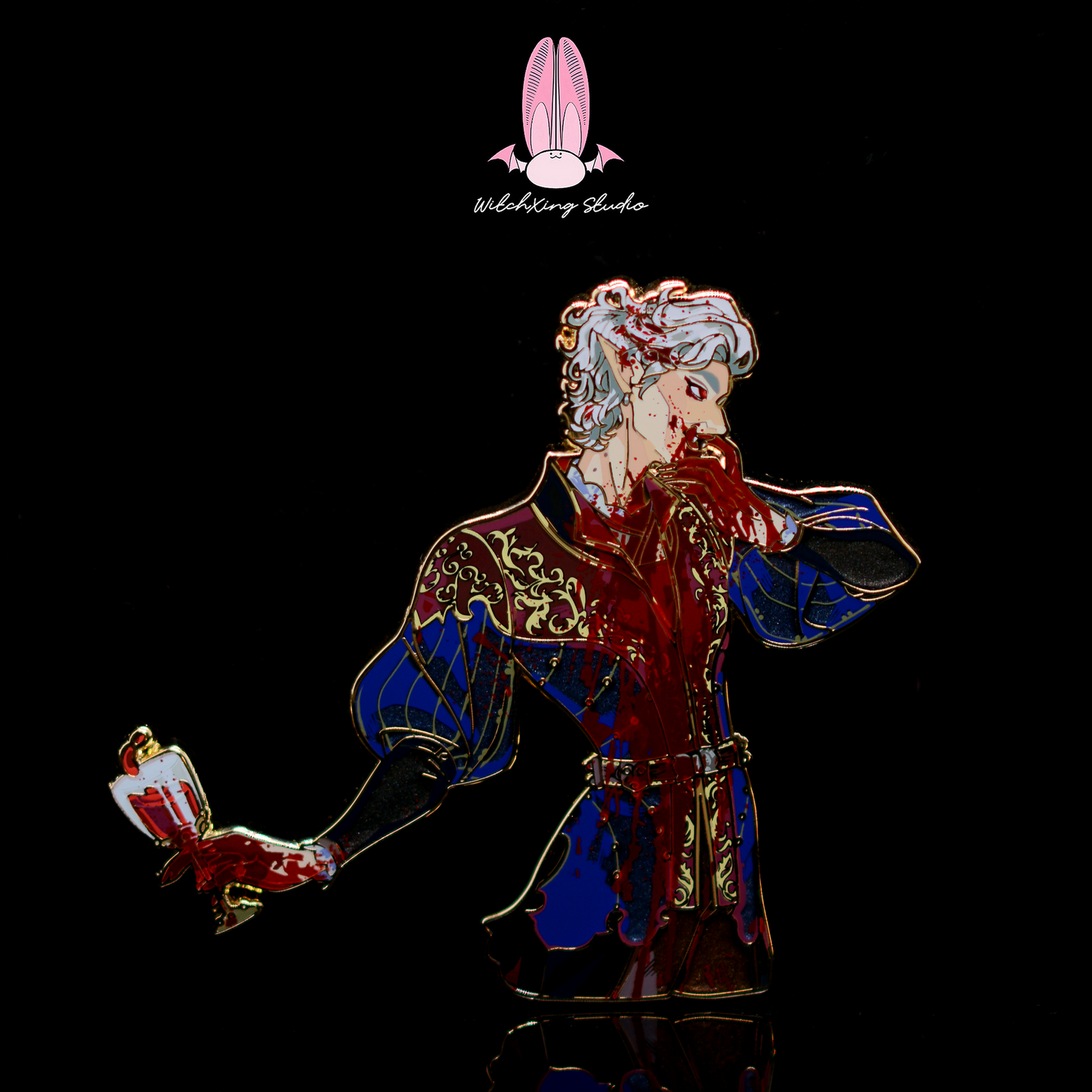 *SHOP DROP* "BG3 Astarion" enamel pin 2 variants