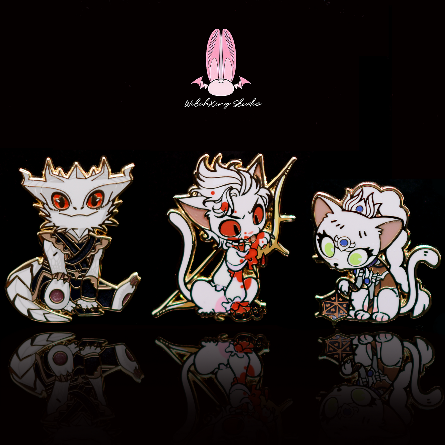 *SHOP DROP* "Baldur's Pet" BG3 mini pin series