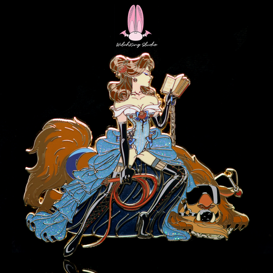 *SHOP DROP* Bad Girls Club "the Tamer Belle" enamel pin blue variant