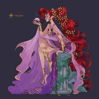 Bad Girls Club - Megara art print