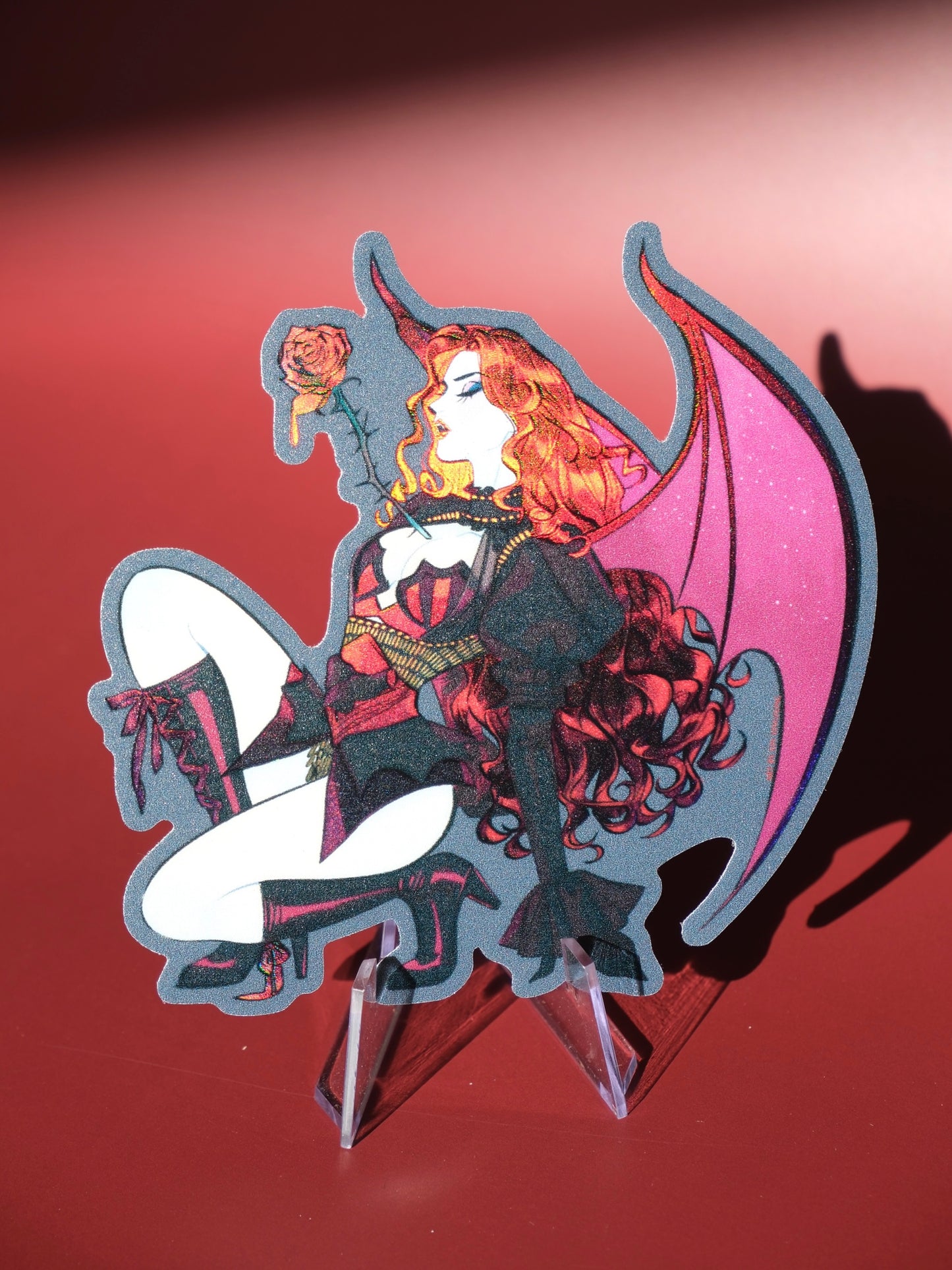 Singer Series holographic sticker: Vampire Chappell Roan