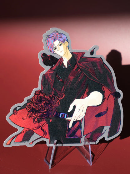 LADS holographic sticker: Black Card Sylus