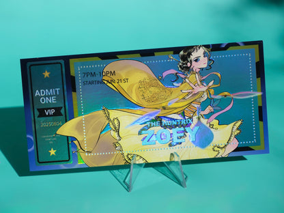 Ticket print - Kpop Demon Hunters Zoey