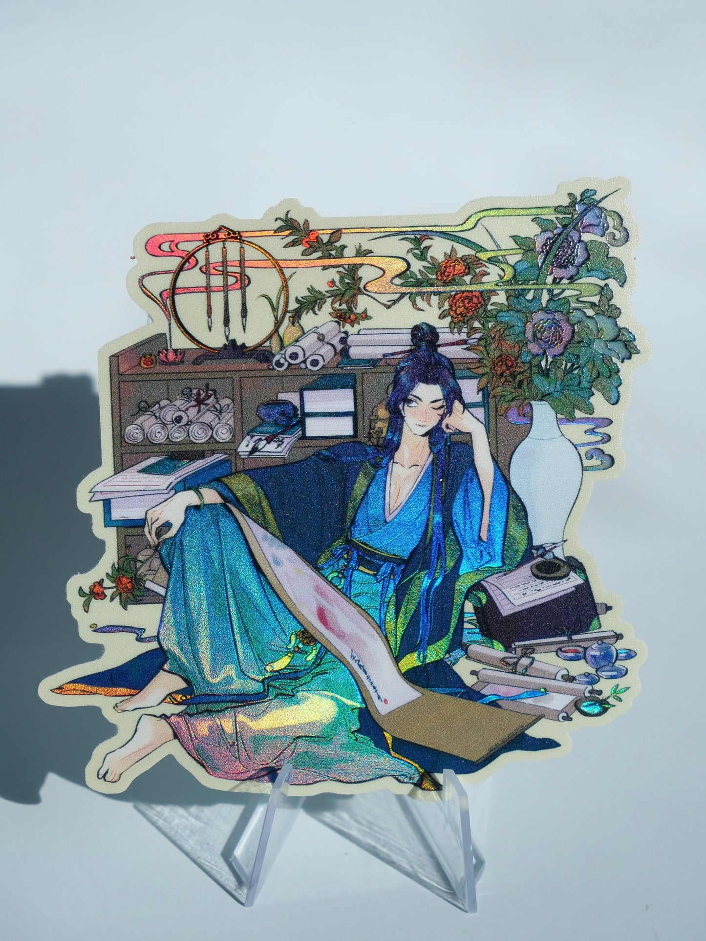 The Apothecary Diaries holographic sticker: Jinshi