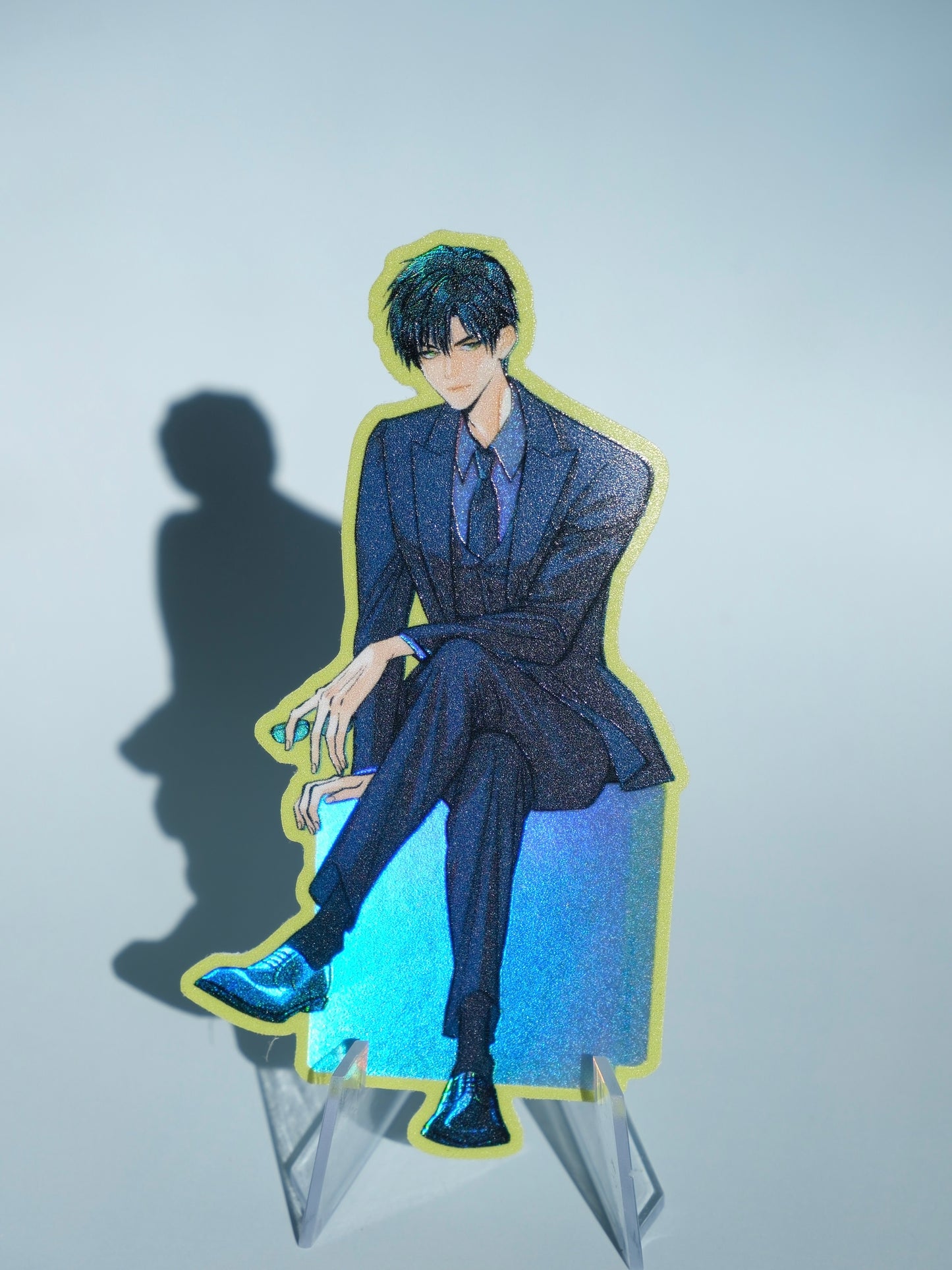 LADS holographic sticker: Black Tie Zayne