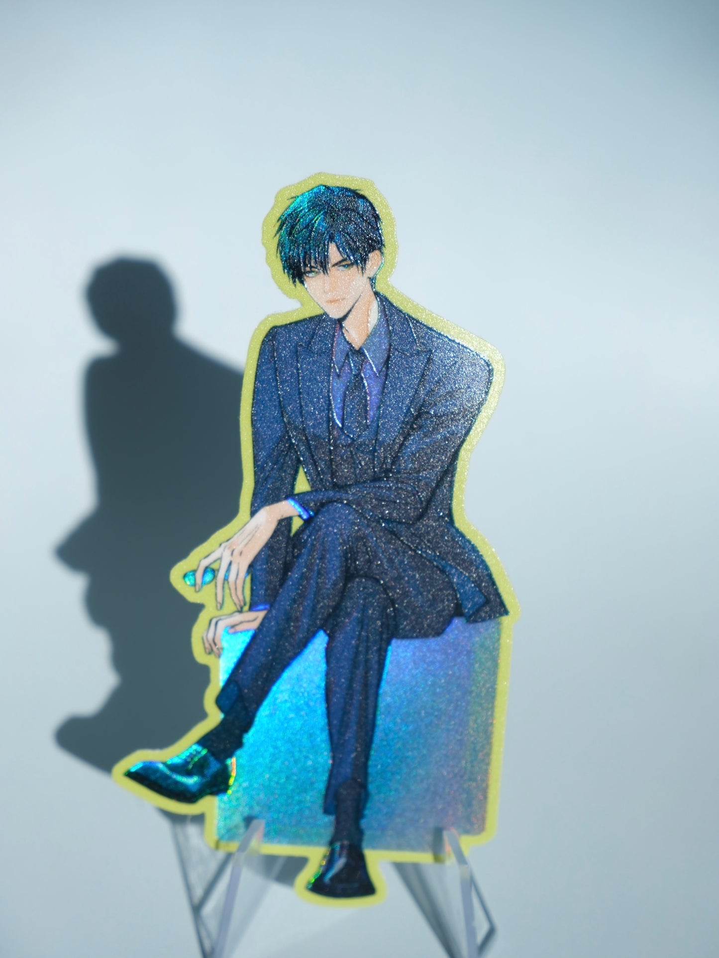 LADS holographic sticker: Black Tie Zayne