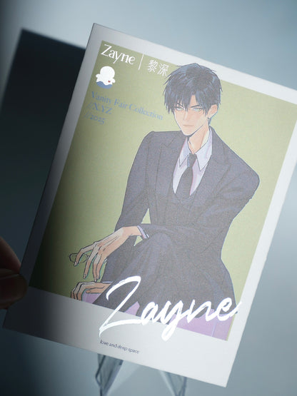 LADS polaroid photocard - Black Tie Zayne