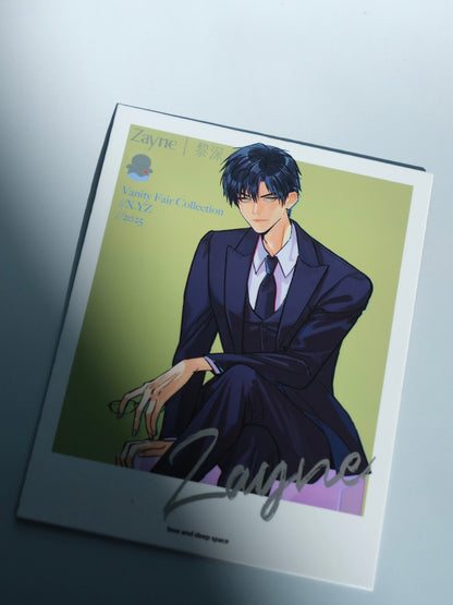 LADS polaroid photocard - Black Tie Zayne