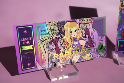 Ticket print - Bad Girls Club Jinx Rapunzel