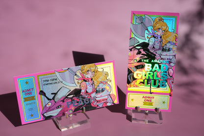 Ticket print - Bad Girls Club Princess Peach