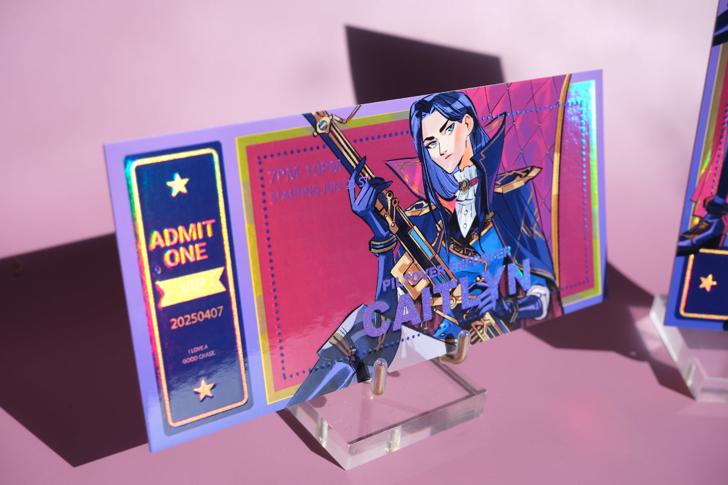 Ticket print - Bad Girls Club Caitlyn