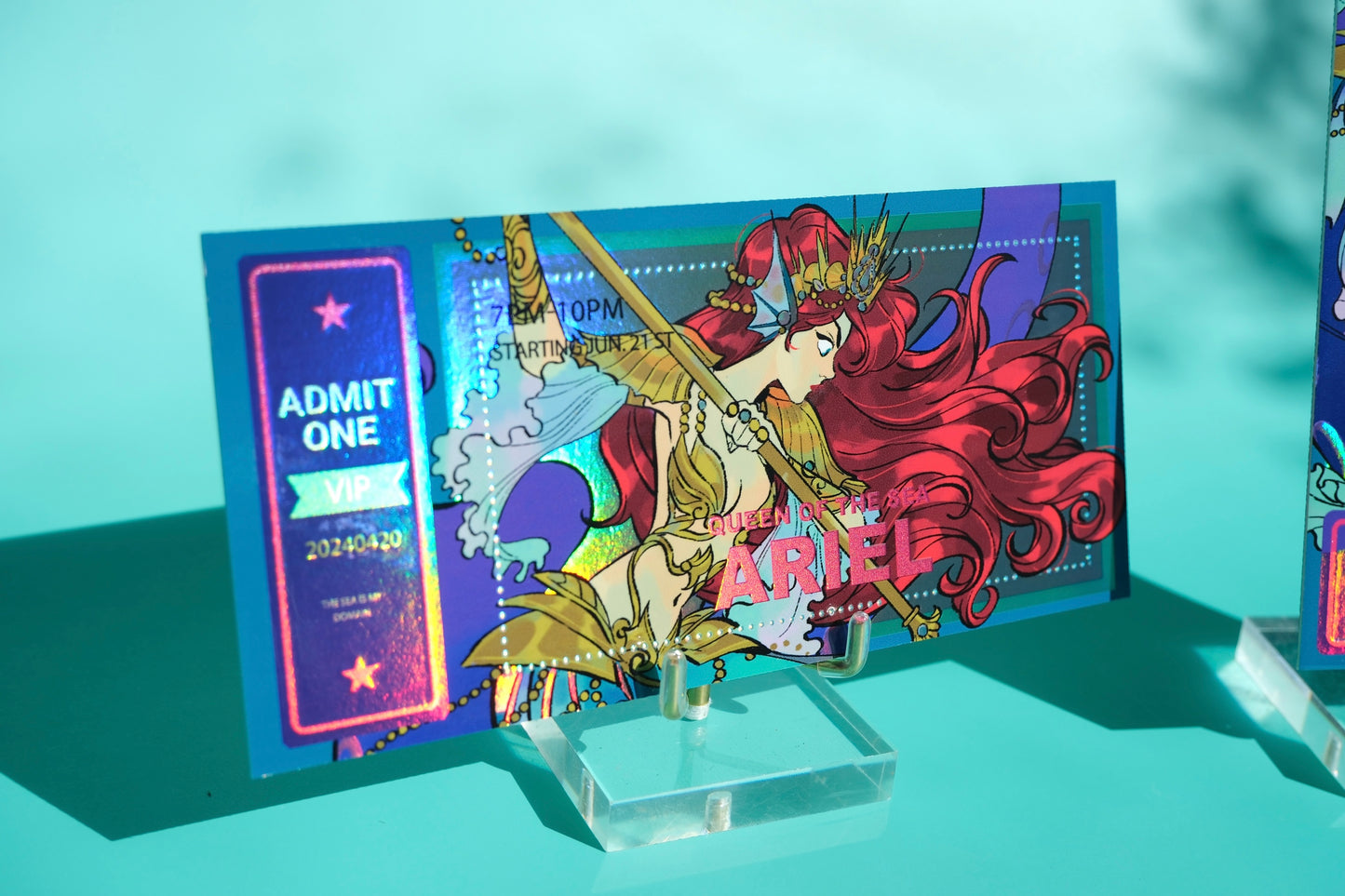 Ticket print - Girl with Sword Ariel