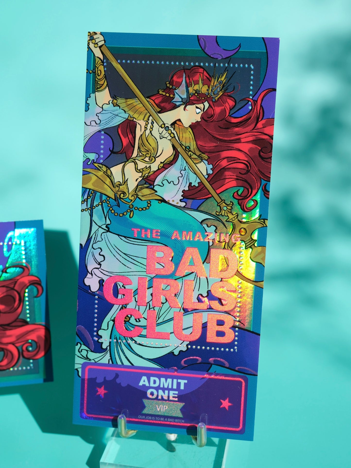 Ticket print - Girl with Sword Ariel