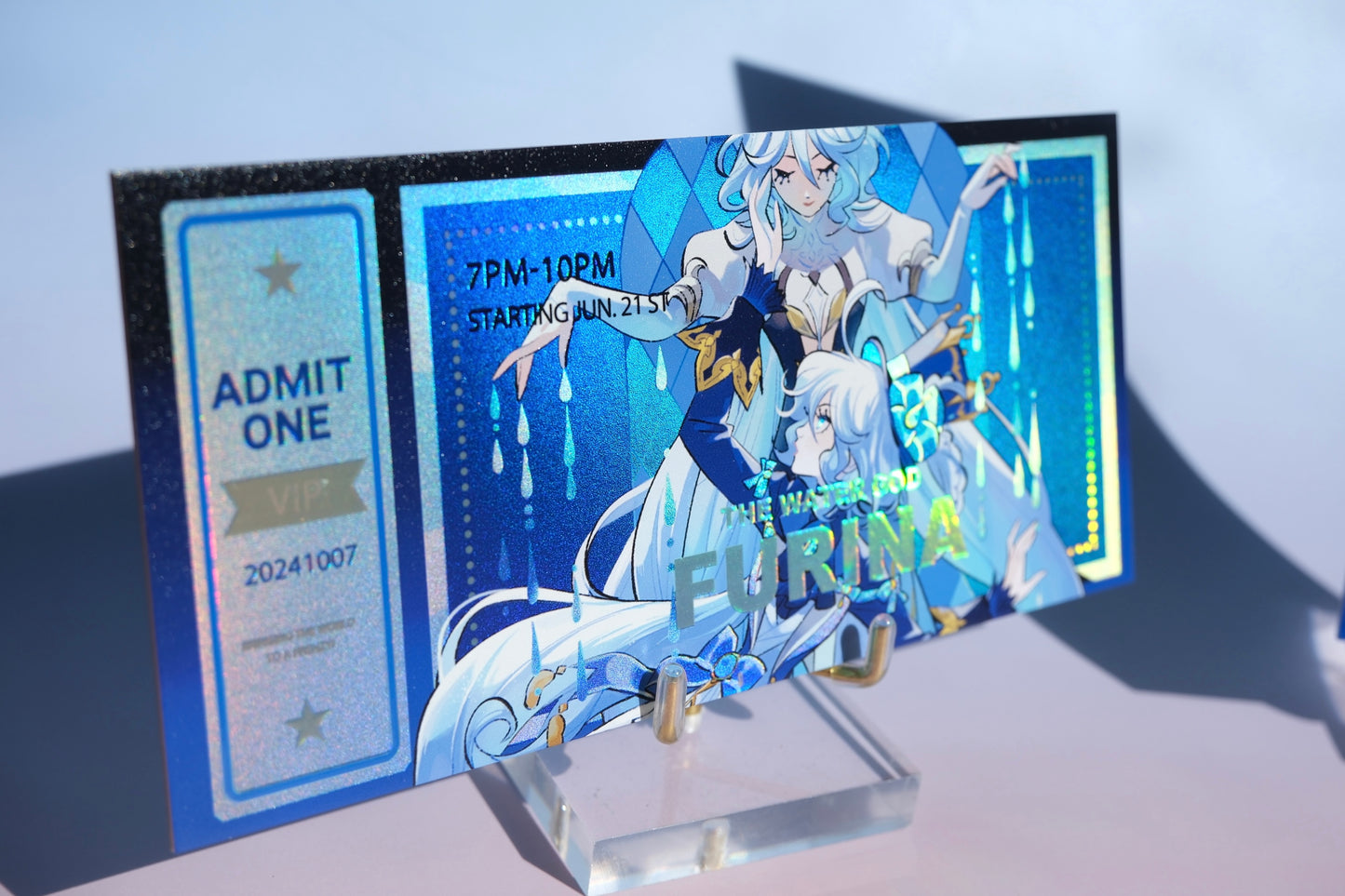 Ticket print - Genshin Impact Furina