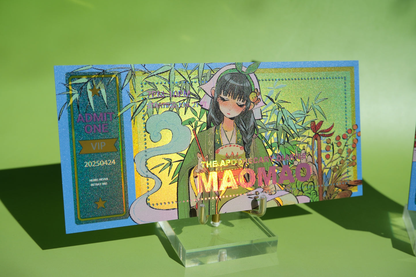 Ticket print - Bad Girls Club Maomao