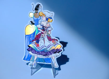 Bad Girls Club holographic sticker: Assasinderella