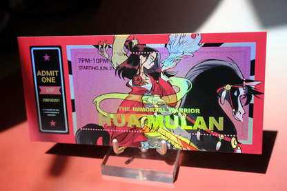 Ticket print - Bad Girls Club Mulan
