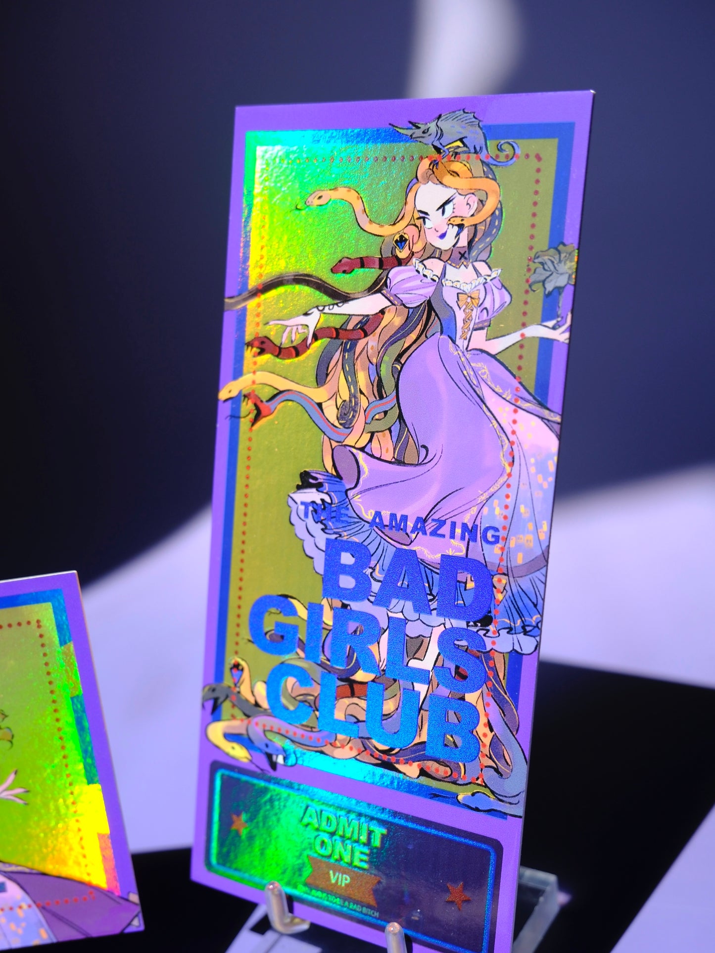 Ticket print - Bad Girls Club Medusa Rapunzel