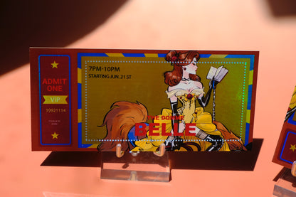 Ticket print - Bad Girls Club Tamer Belle