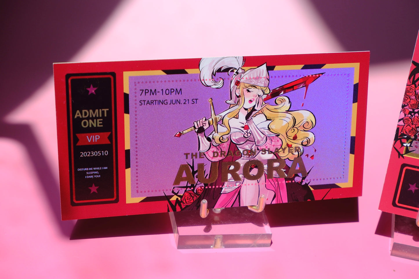 Ticket print - Bad Girls Club Aurora