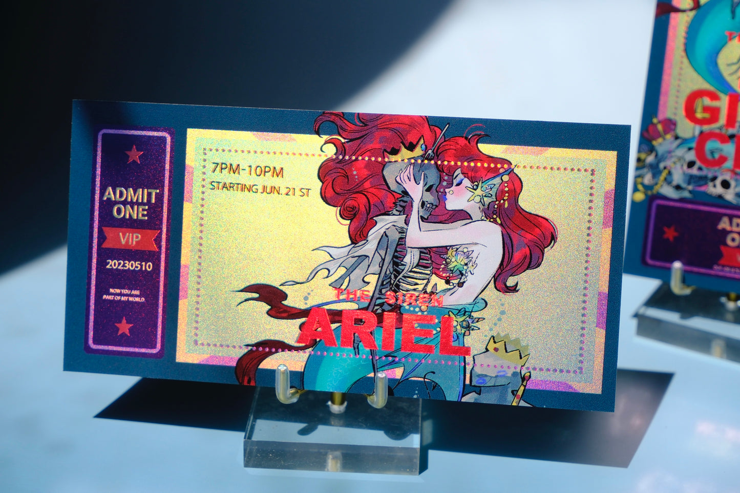 Ticket print - Bad Girls Club Ariel