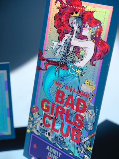 Ticket print - Bad Girls Club Ariel