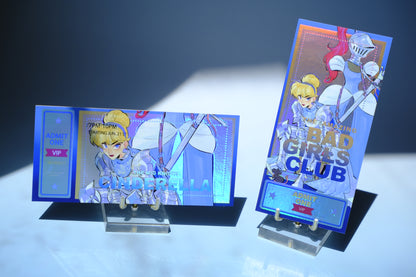 Ticket print - Girl with Sword Knight Cindy