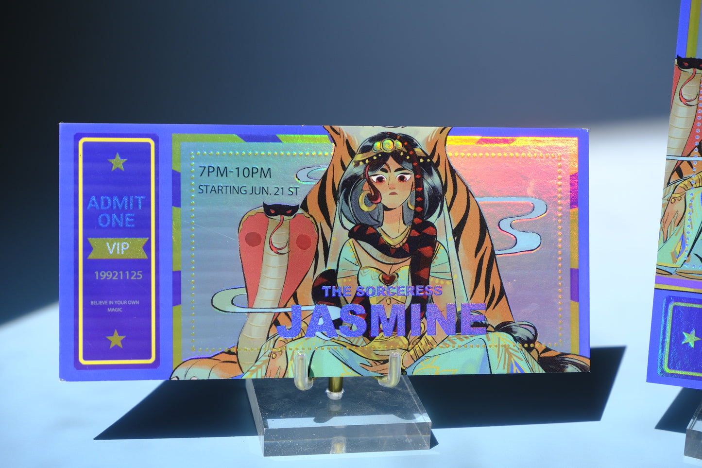 Ticket print - Bad Girls Club Jasmine