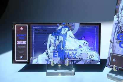 Ticket print - Bad Girls Club Corpse Widow