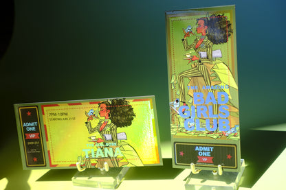 Ticket print - Bad Girls Club Tiana